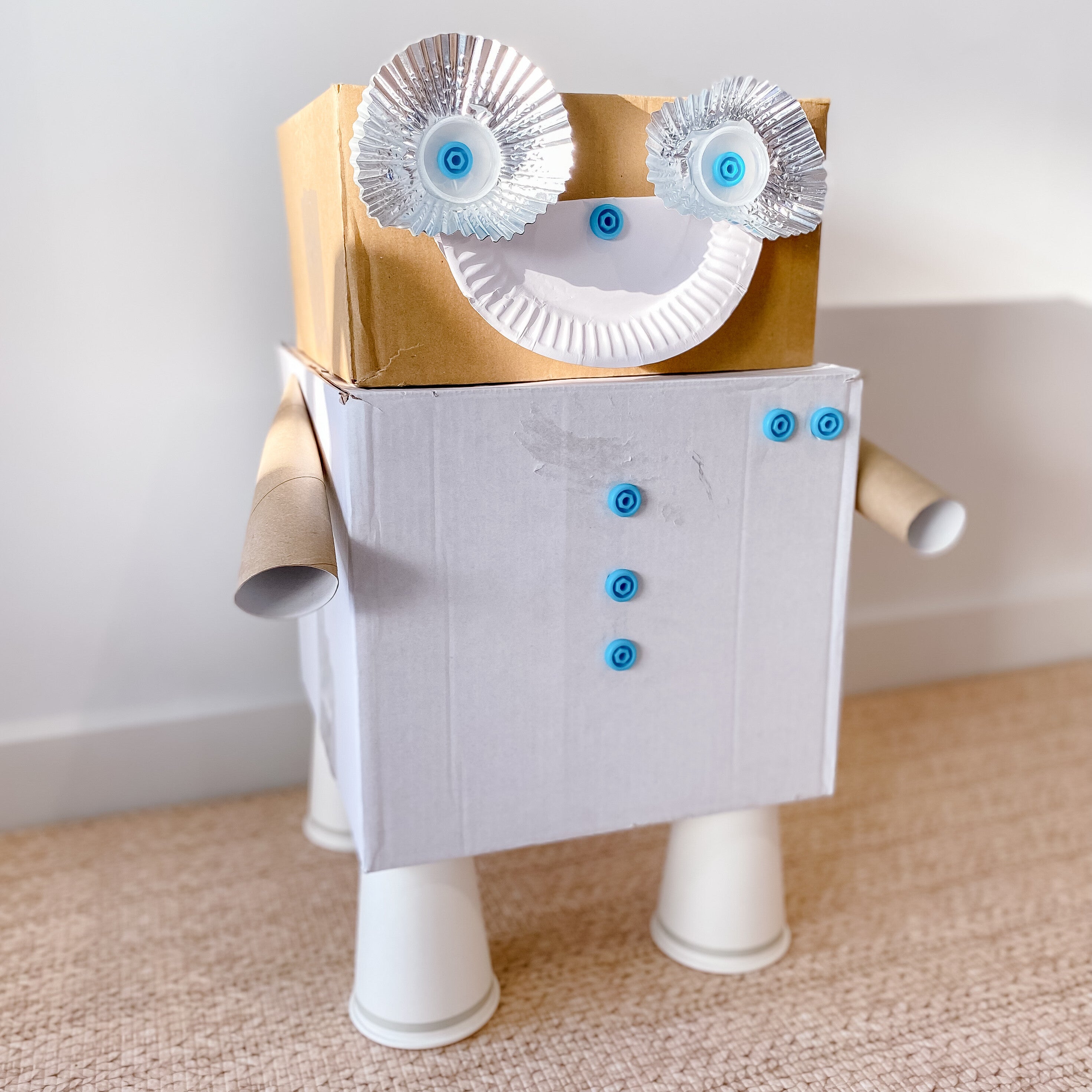 How to Make a Cardboard Robot