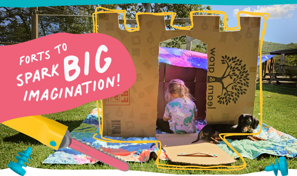 Makedo Family Time: Fort (Building) Night!