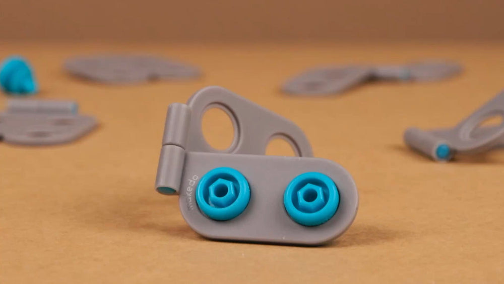 Makedo Resource Roundup: Engineering Movement with the Makedo Spin-Hinge