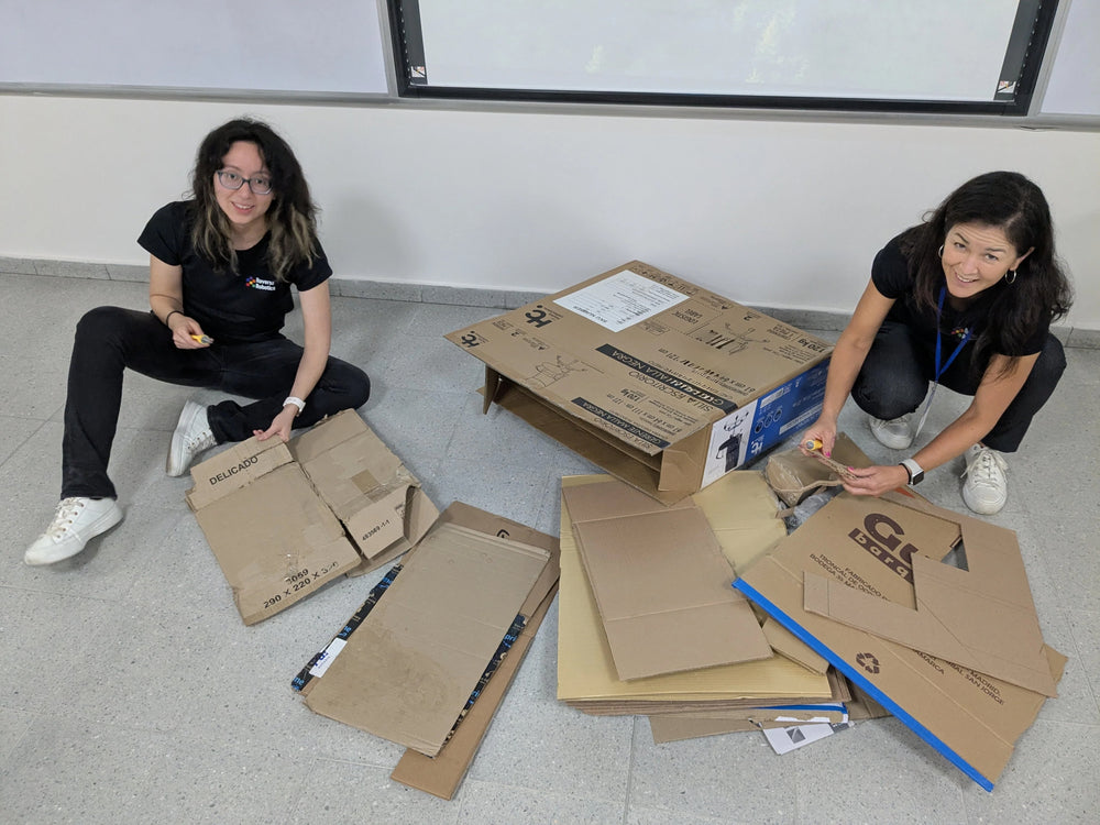 Classroom Inspiration: CS-Powered Cardboard Creations