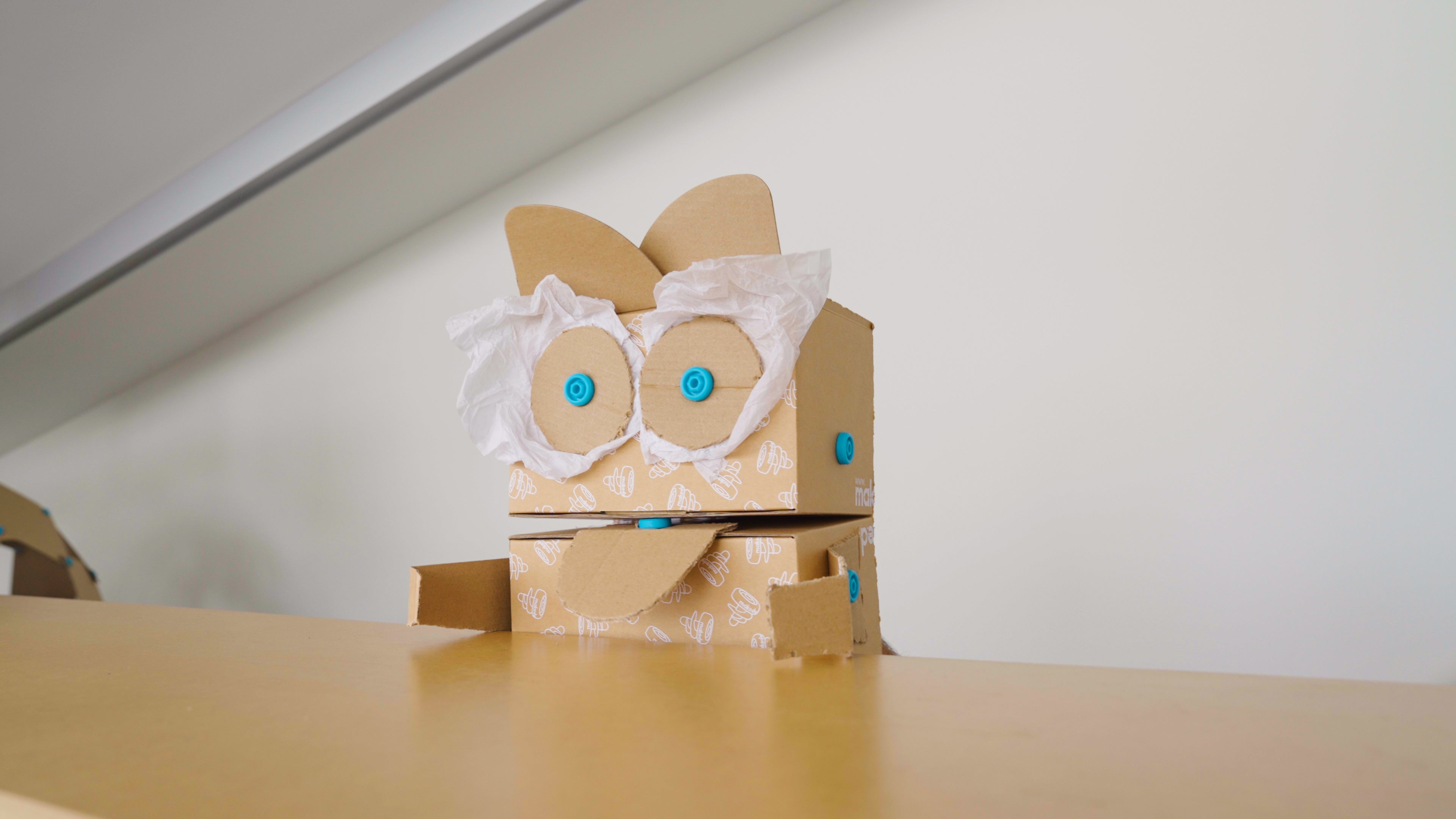 Box Puppet Layout How to Make a Cardboard Puppet | DIY Cardboard Hand Puppet – Makedo