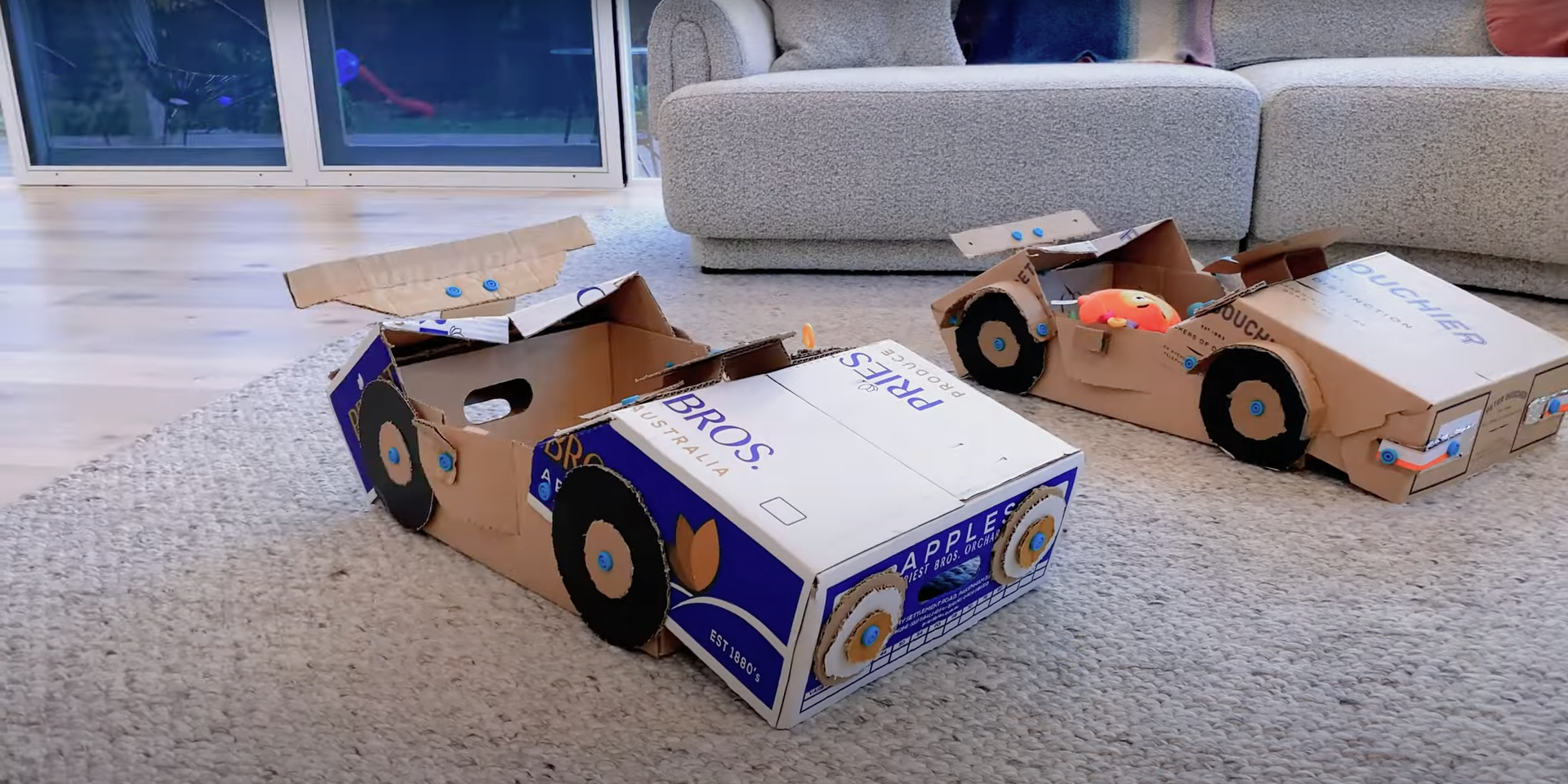 How to Make a Cardboard Car