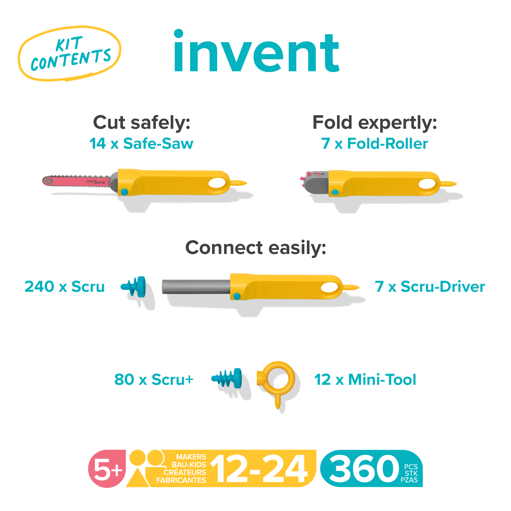 Makedo Invent Kit