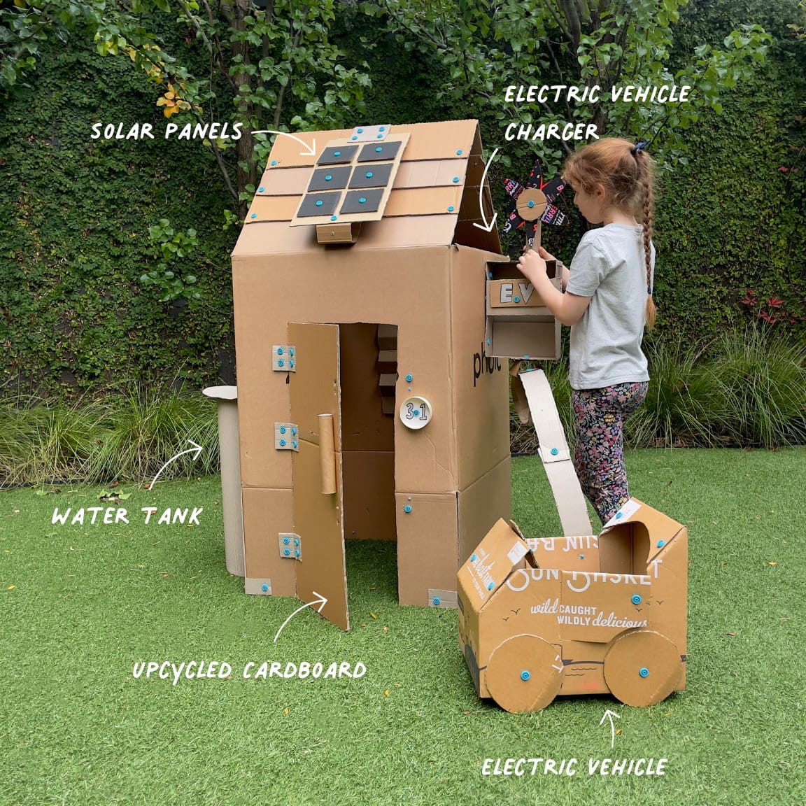 Cardboard Construction with MakeDo Tools